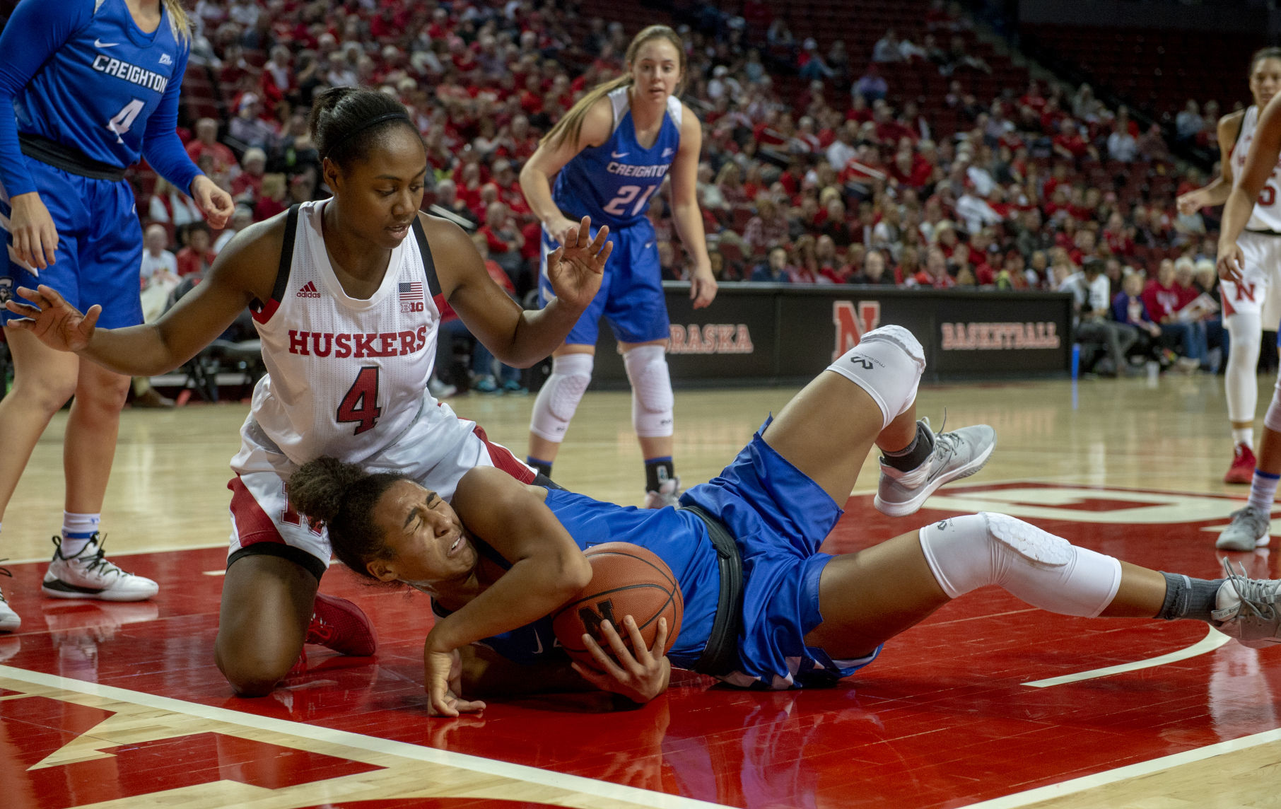 NU vs. Creighton women's basketball, 11.24